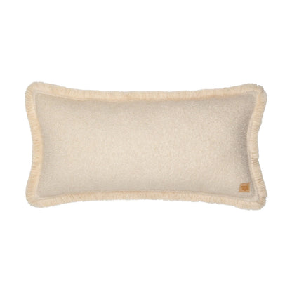 Moi Mili Fluffy Boucle Teddy Bolster met zoom