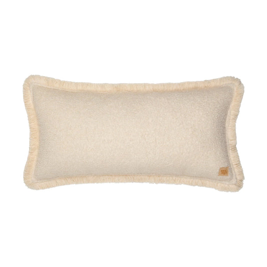 Moi Mili Fluffy Boucle Teddy Bolster met zoom
