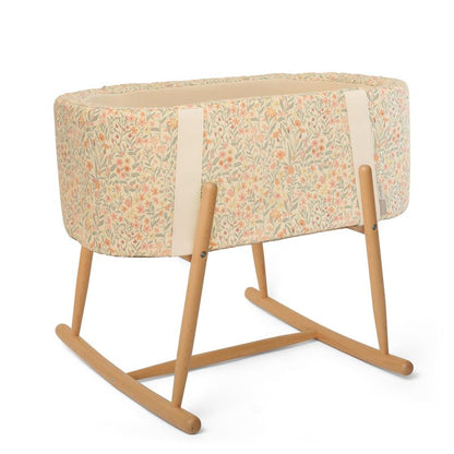 Charlie Crane KUKO Moses Basket - Mushie Pastel Bloom