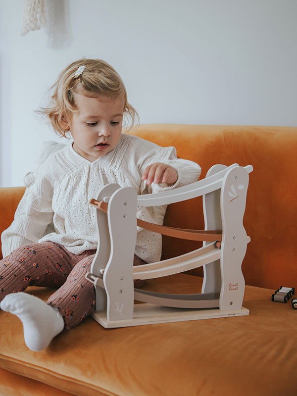 Label Label Houten Autobaan Nougat