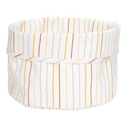 Little Dutch Little Dutch Commodemandje Vintage Sunny Stripes - Rond - Decomusy