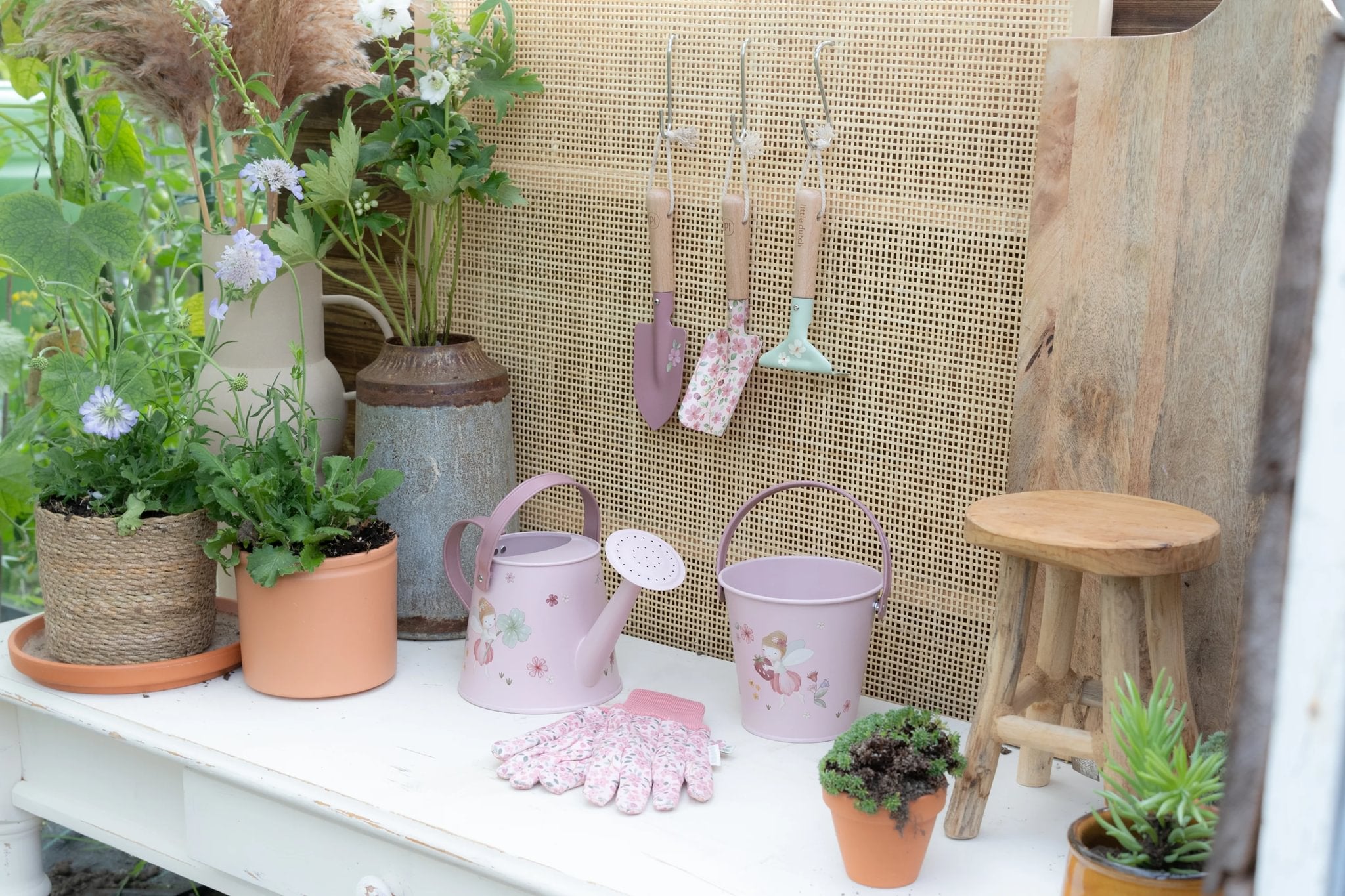 Little Dutch Little Dutch Tuingereedschap - Roze - Fairy Garden - Decomusy