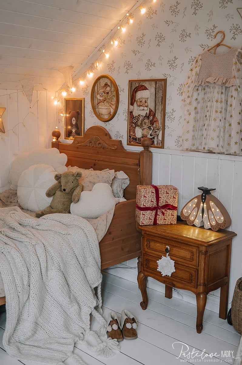 Moi Mili Fluffy Boucle Cloud Kussen "White teddy"