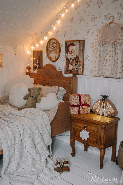 Moi Mili Fluffy Boucle Cloud Kussen "White teddy"