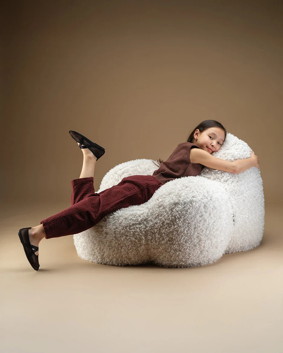 Wigiwama Momo Chair Kinderfauteuil  - 11-17 jaar - Cream