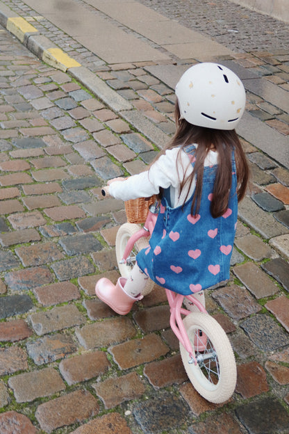 Konges Slojd Konges Sløjd Loopfiets Balance Bike - Glitter Sparkling Pink - Decomusy