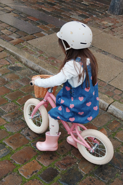 Konges Slojd Konges Sløjd Loopfiets Balance Bike - Glitter Sparkling Pink - Decomusy