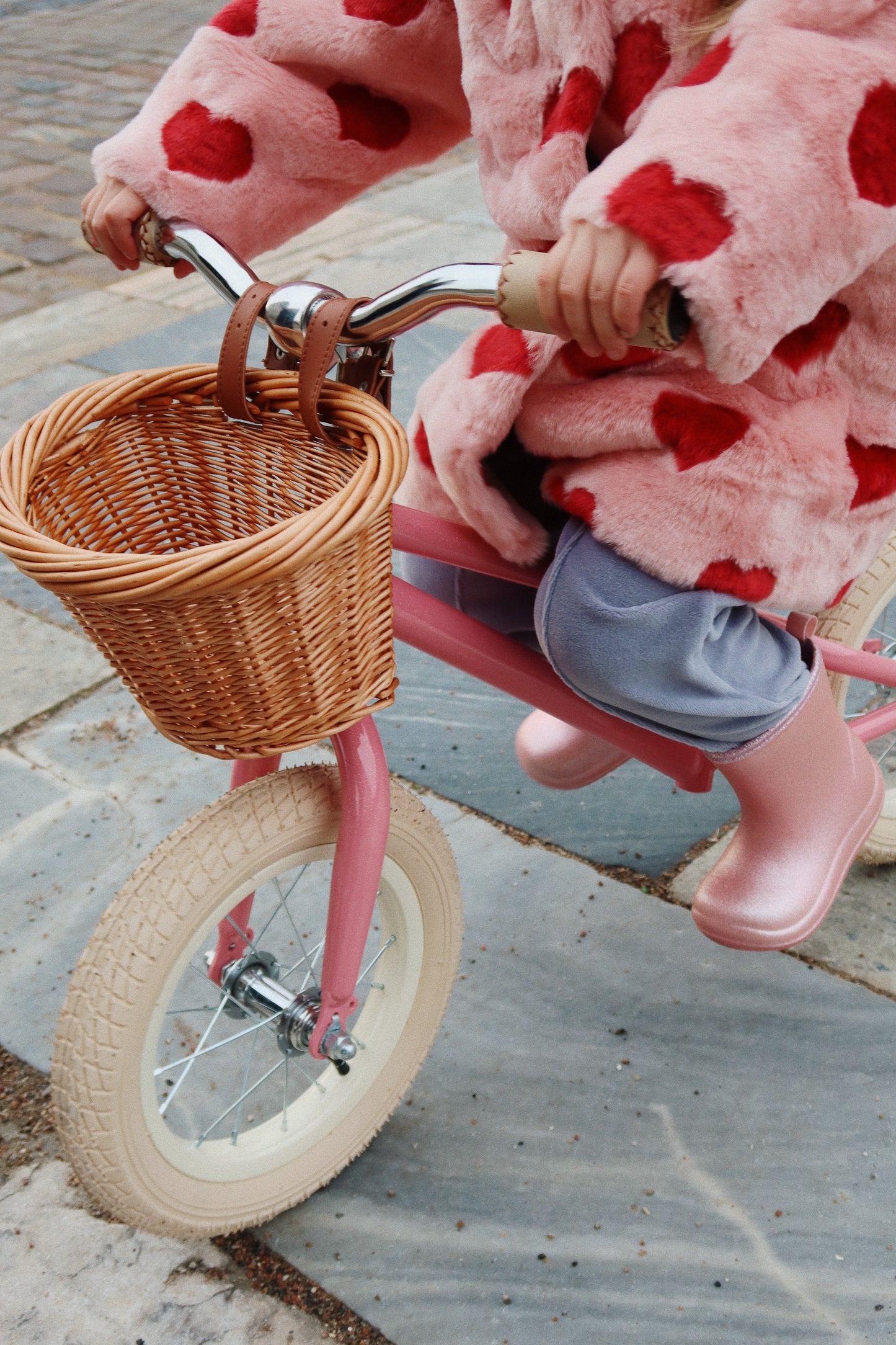 Konges Slojd Konges Sløjd Loopfiets Balance Bike - Glitter Sparkling Pink - Decomusy