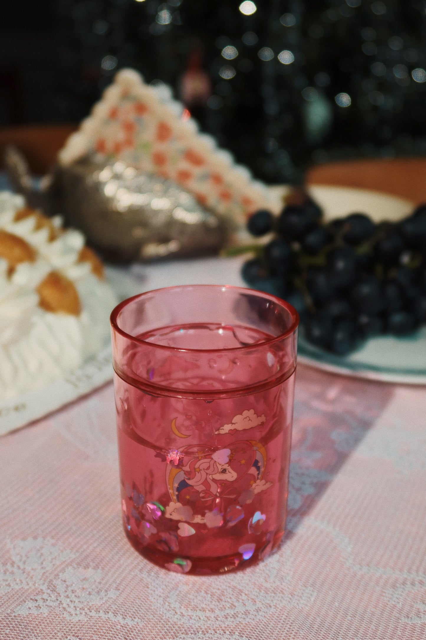 Konges Slojd Konges Sløjd 2-pack Glitter Cups Drinkbekers - Horn Stars - Decomusy