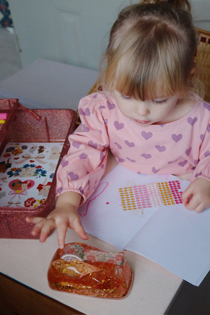 Konges Slojd Konges Slojd Creative Art Caddy - Glitter Rose - Decomusy