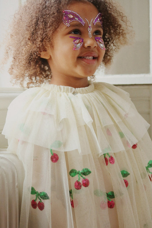 Konges Slojd Konges Slojd Butterfly Face Jewels - Vlinder Gezichtsjuwelen - Purple Rain - Decomusy