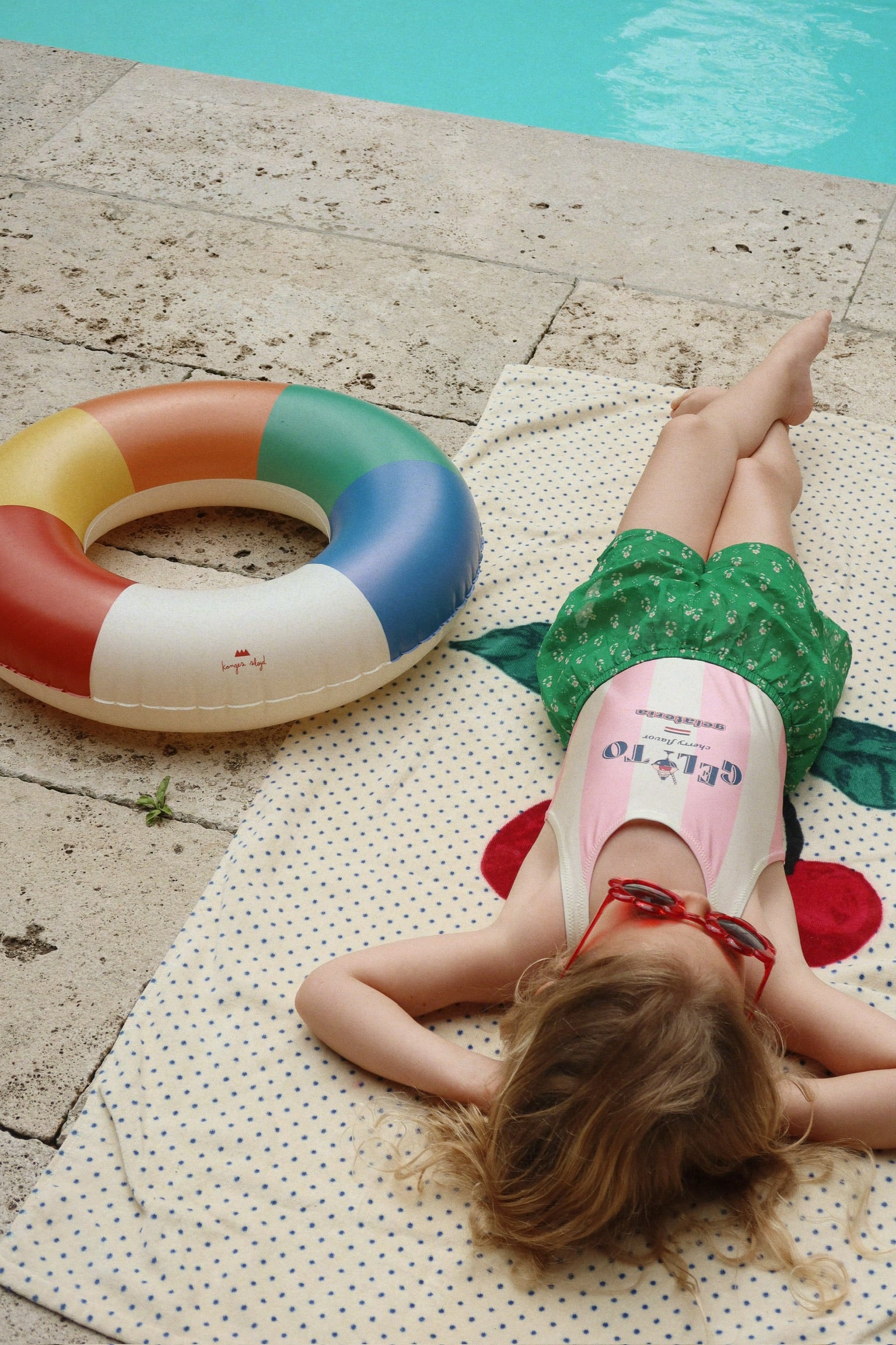 Konges Slojd Konges Slojd Beach Towel Strandlaken - Estate Dot - Decomusy