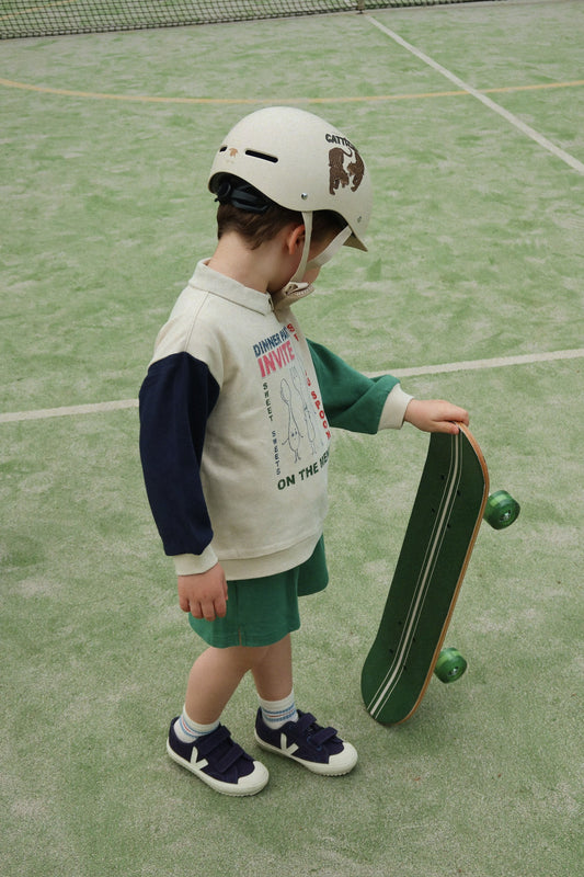 Konges Slojd Konges Slojd Skateboard met verlichte wielen - 38x29x36 - Cattitude - Decomusy