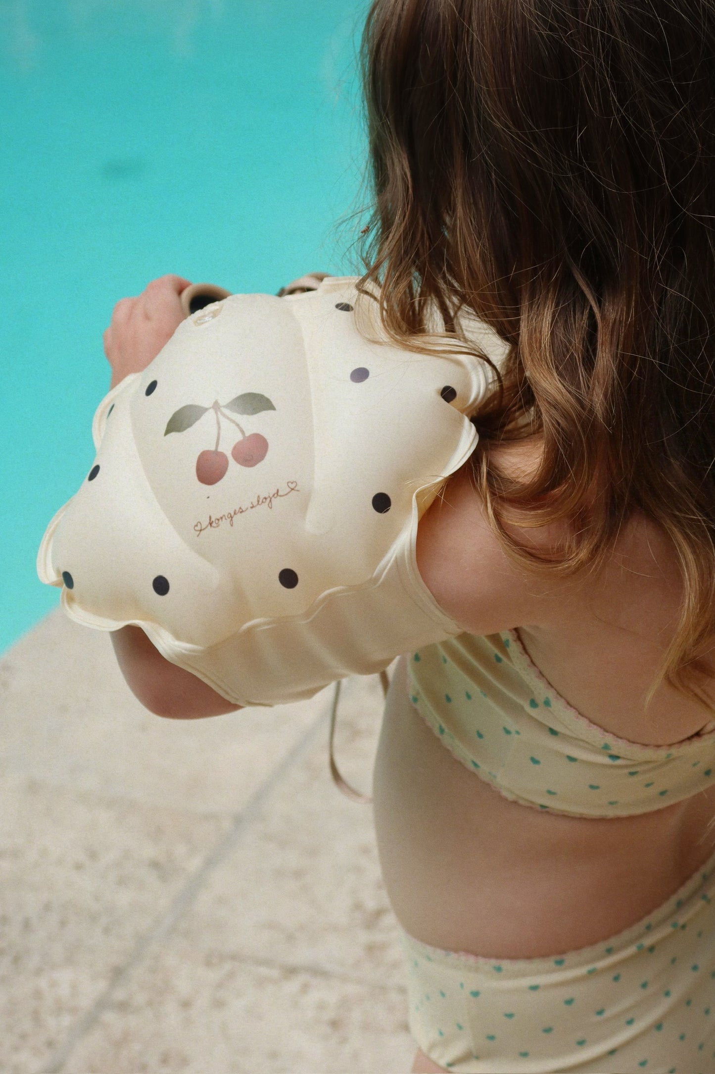 Konges Slojd Konges Sløjd Zwembandjes Water Wings Shell Navy Dot - Decomusy