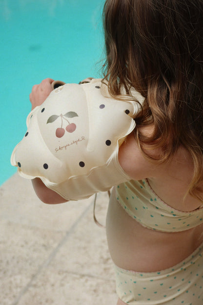 Konges Slojd Konges Sløjd Zwembandjes Water Wings Shell Navy Dot - Decomusy