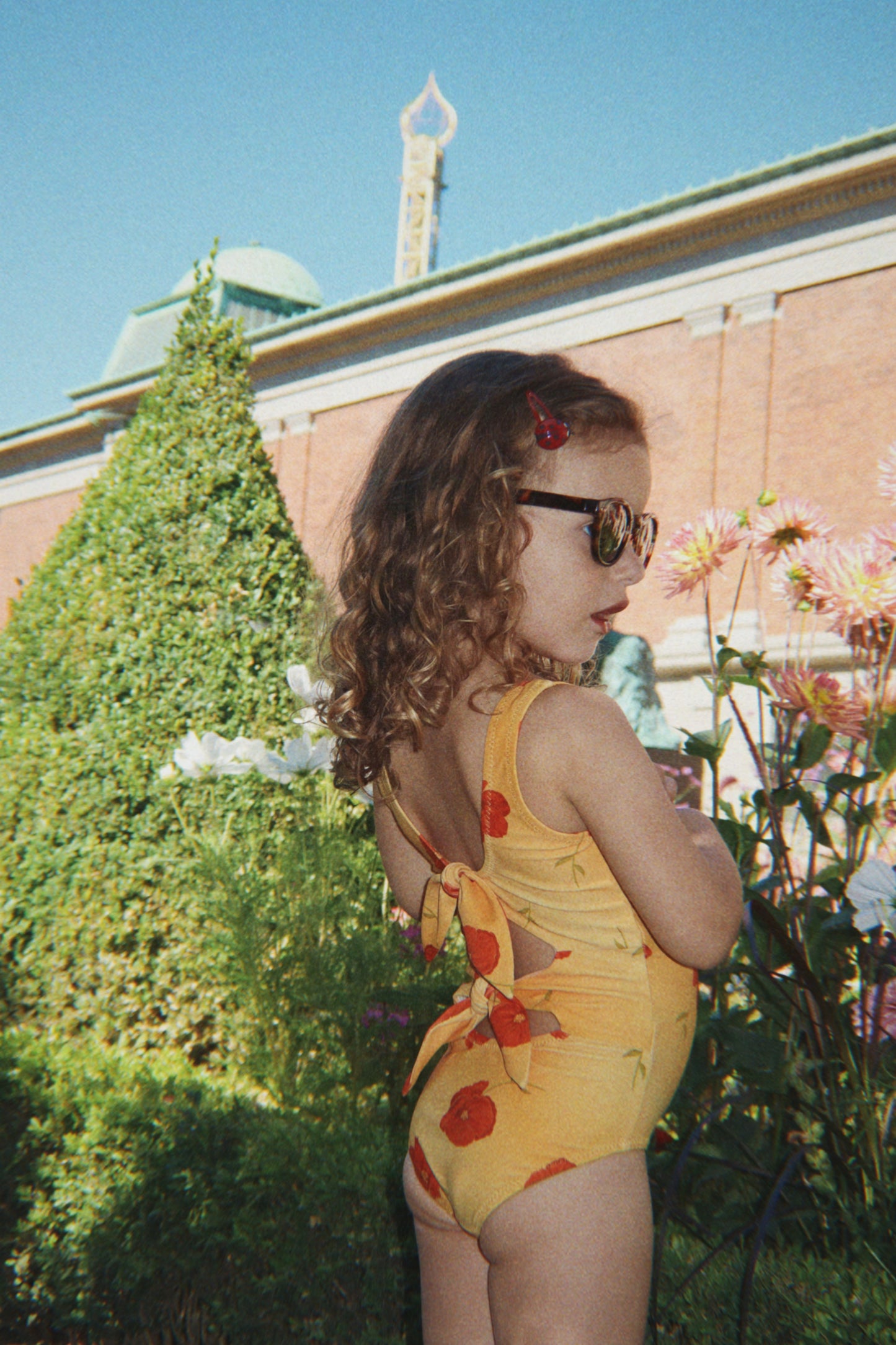 Konges Slojd Konges Slojd Peuter Zonnebril Junior Brown Tortoise - Decomusy