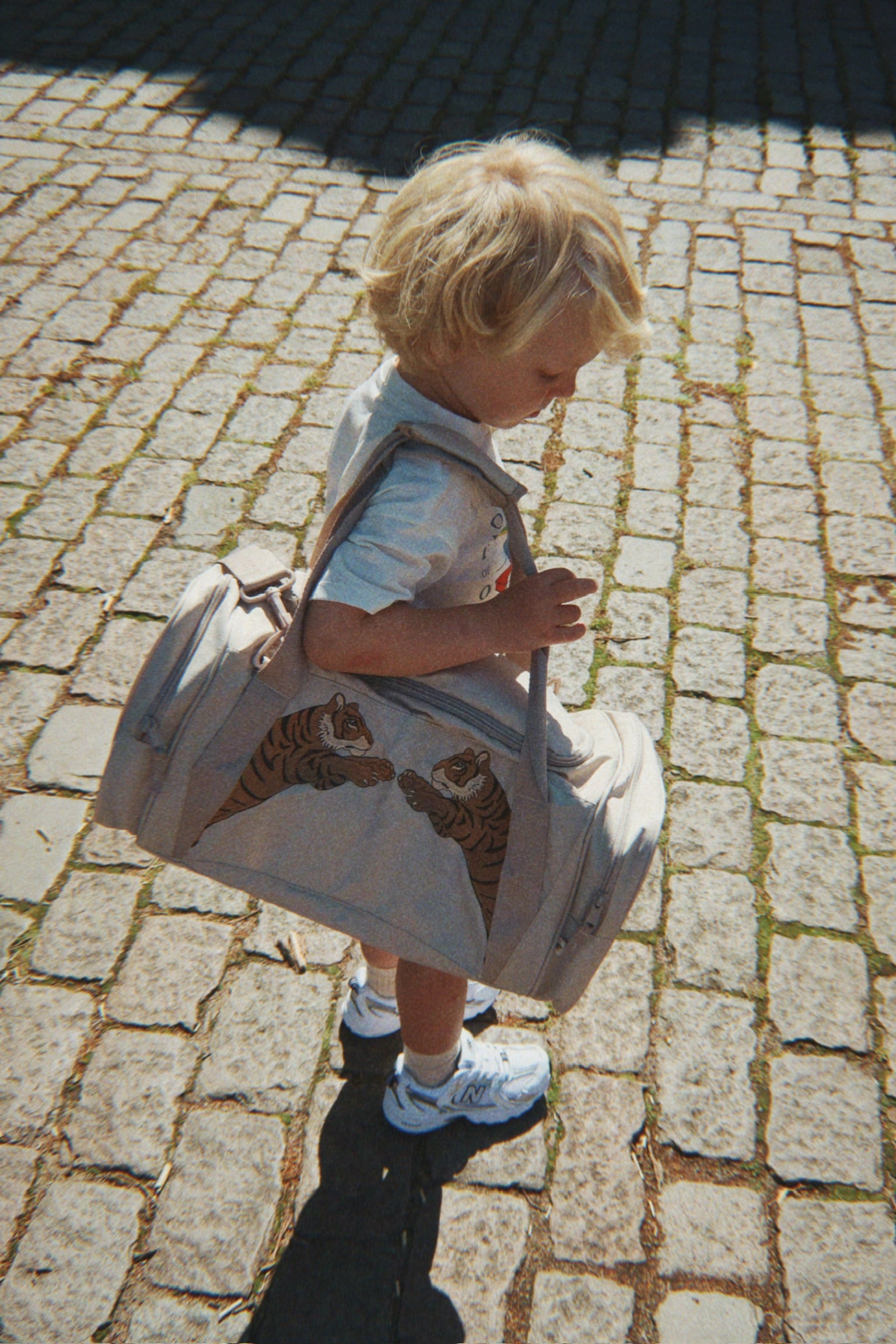 Konges Slojd Konges Slojd Kids Weekendtas Sporttas - Feather Gray - Decomusy