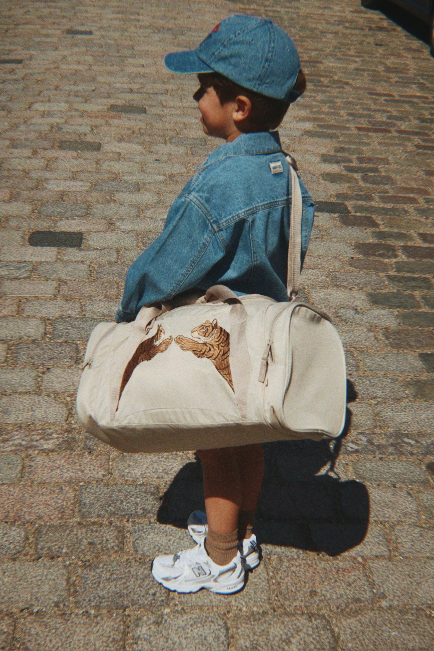 Konges Slojd Konges Slojd Kids Weekendtas Sporttas - Feather Gray - Decomusy