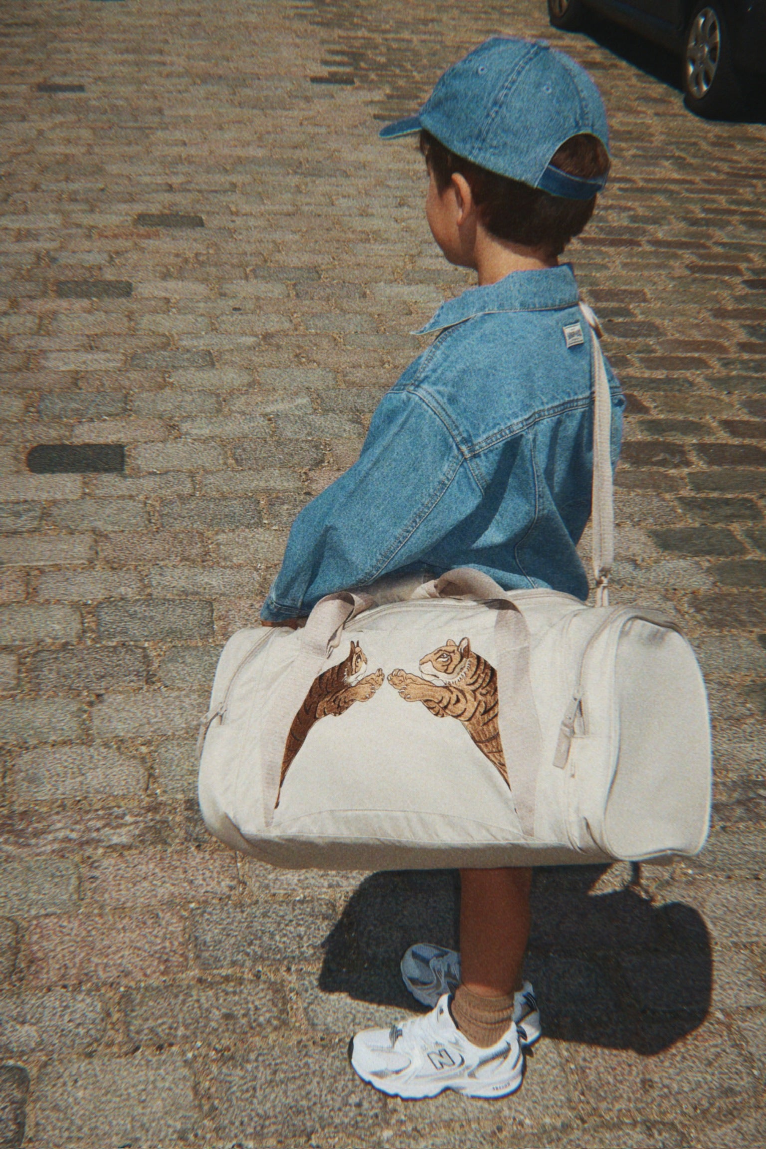 Konges Slojd Konges Slojd Kids Weekendtas Sporttas - Feather Gray - Decomusy