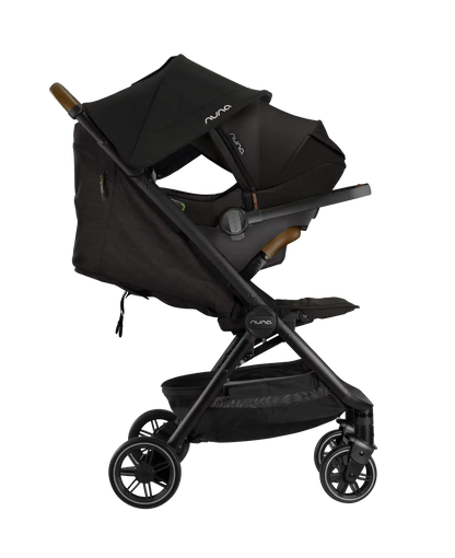 Nuna Nuna TRVL Kinderwagen Buggy Caviar incl. regenhoes en draagtas - Decomusy