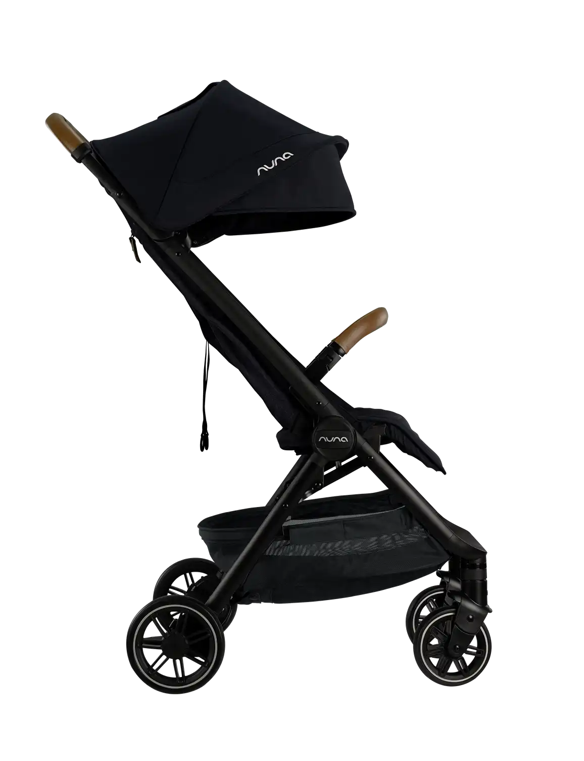 Nuna Nuna TRVL Kinderwagen Buggy Caviar incl. regenhoes en draagtas - Decomusy