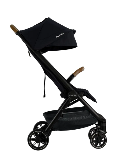 Nuna Nuna TRVL Kinderwagen Buggy Caviar incl. regenhoes en draagtas - Decomusy