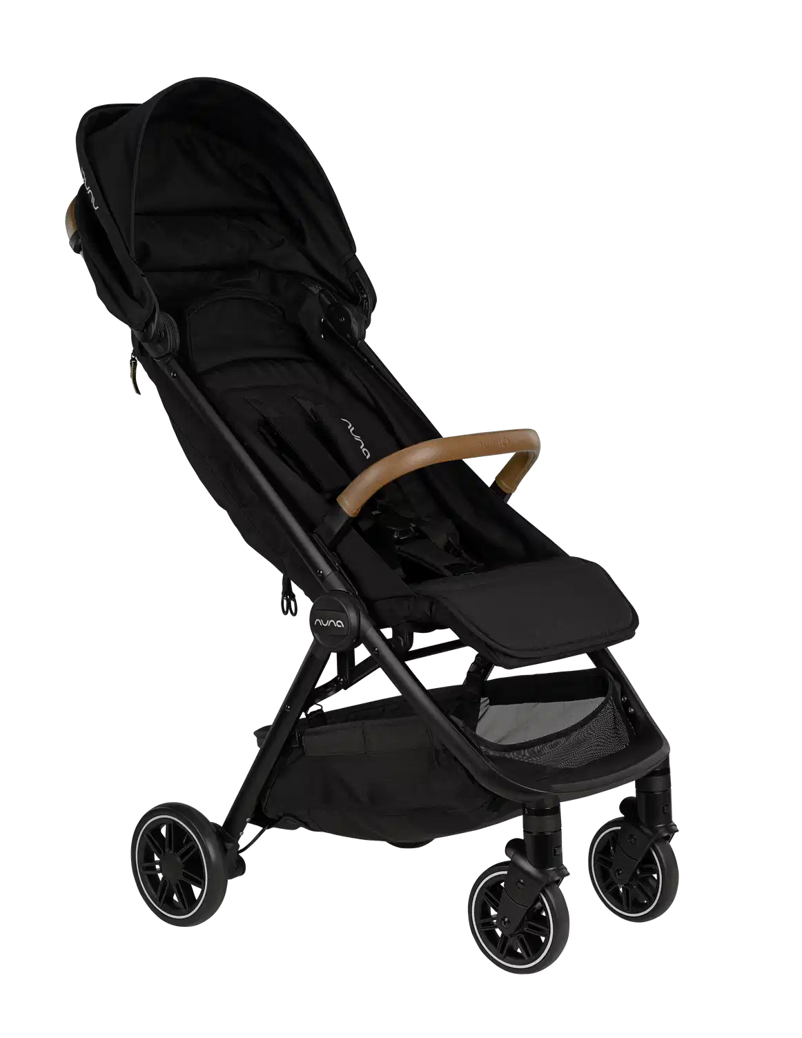 Nuna Nuna TRVL Kinderwagen Buggy Caviar incl. regenhoes en draagtas - Decomusy