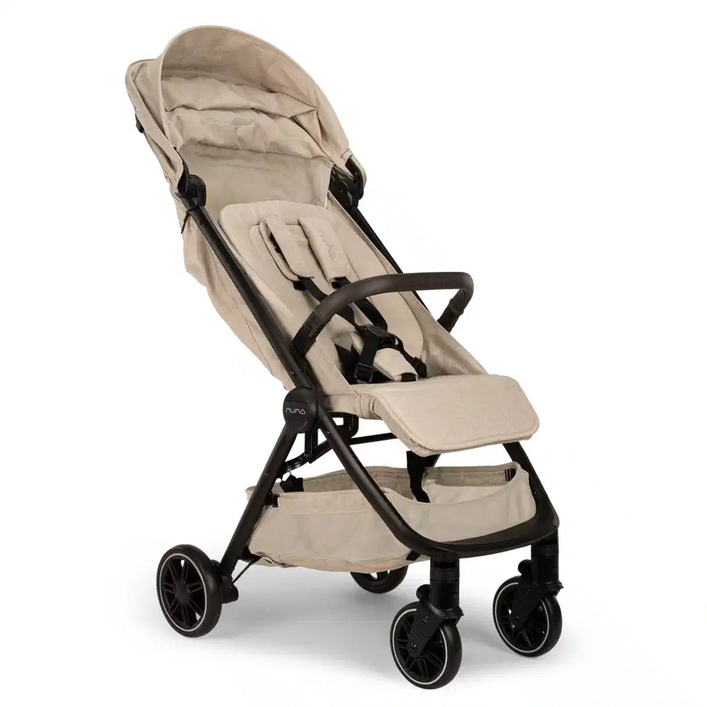 Nuna Nuna TRVL Kinderwagen Buggy Biscotti incl. regenhoes en draagtas - Decomusy