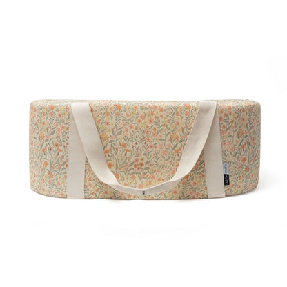 Charlie Crane KUKO Moses Basket - Mushie Pastel Bloom