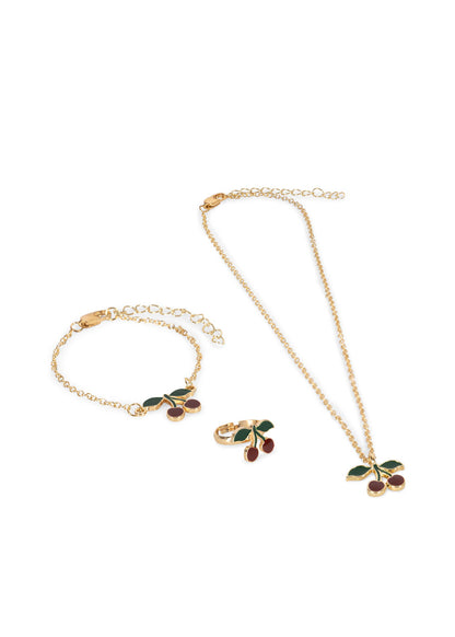 Konges Sløjd Sieraden set - Cherry Gold