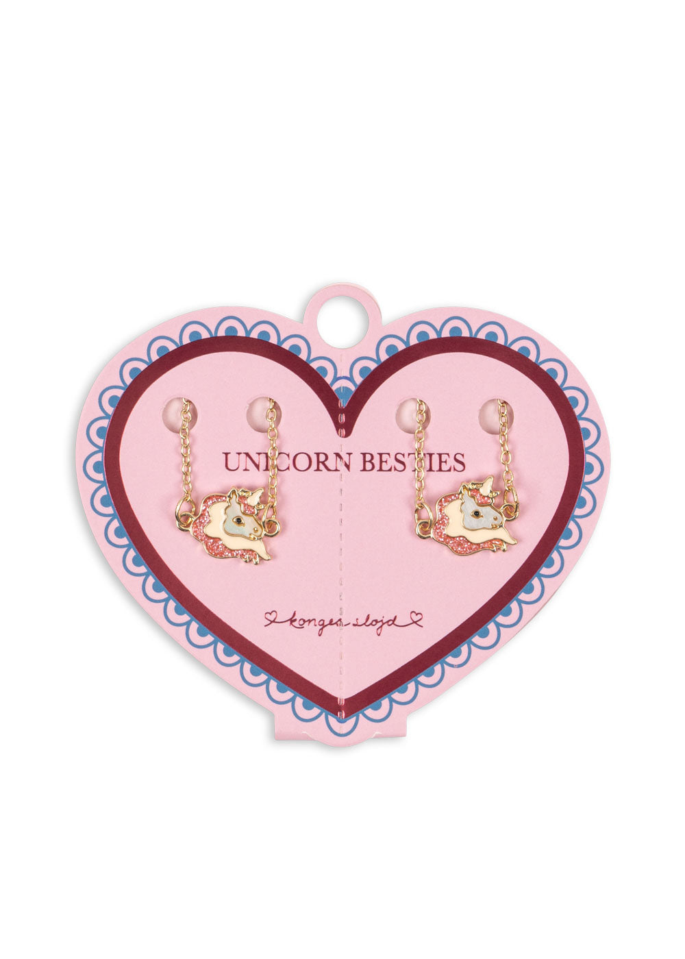 Konges Slojd Konges Sløjd Verstelbare Unicorn Bestie Armbanden - Set van 2 stuks - Gold - Decomusy