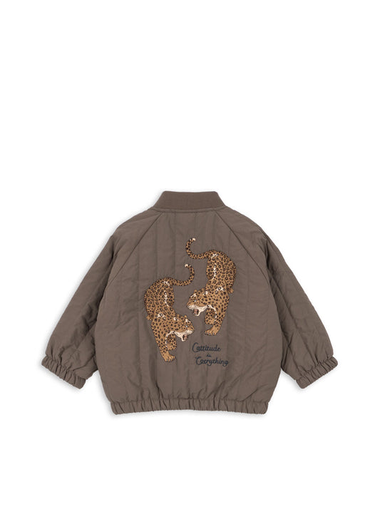 Konges Slojd Konges Slojd Juno Bomber Jacket - Walnut - Decomusy