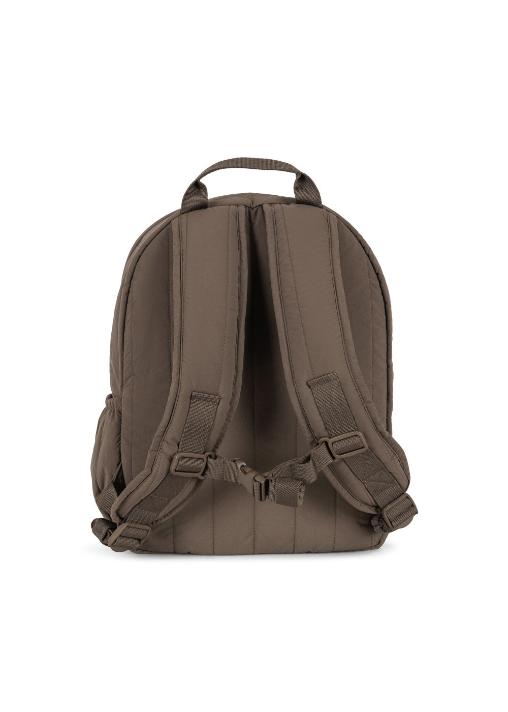Konges Slojd Konges Slojd Juno Quilted Backpack Rugzak Midi - Walnut - Decomusy