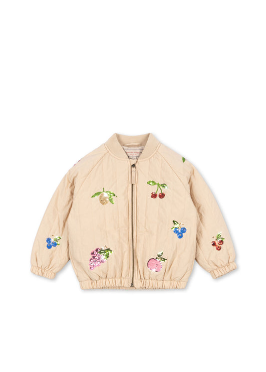Konges Slojd Konges Slojd Juno Sequin Bomber Jacket - Frappe - Decomusy