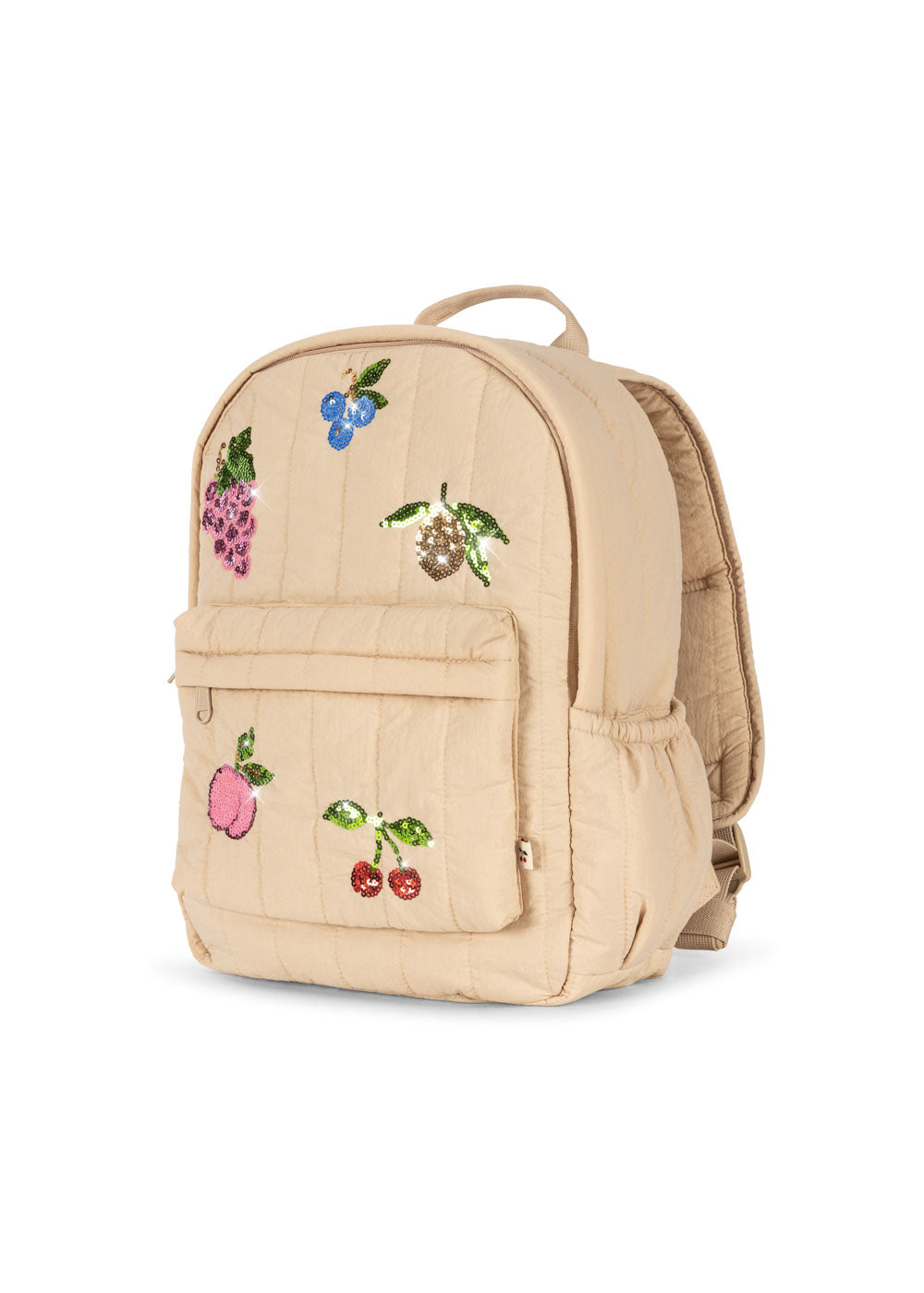 Konges Slojd Konges Slojd Juno Quilted Sequin Backpack Rugzak Midi - Frappe - Decomusy