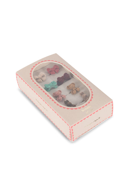 Konges Slojd Konges Slojd Bonnie Ring set van 8 - Misty Rose - Decomusy