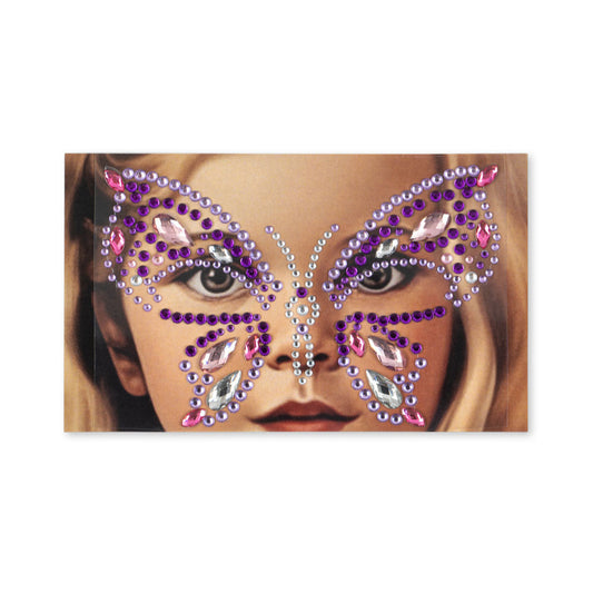 Konges Slojd Konges Slojd Butterfly Face Jewels - Vlinder Gezichtsjuwelen - Purple Rain - Decomusy