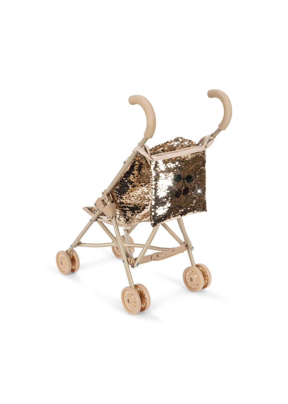 Konges Slojd Konges Sløjd Sparkly Doll Stroller - Poppenwagen - Cherry - Decomusy