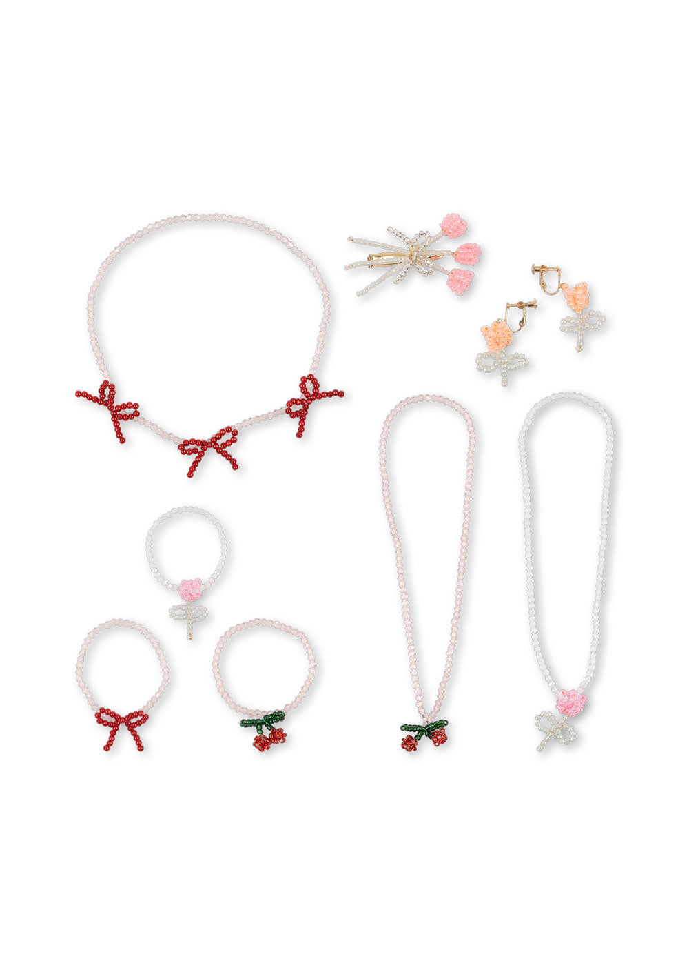 Konges Slojd Konges Slojd Juwelendoosje met juwelen - All I wish for Jewelry - Bottle Green - Decomusy