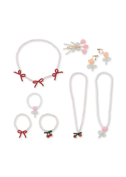 Konges Slojd Konges Slojd Juwelendoosje met juwelen - All I wish for Jewelry - Bottle Green - Decomusy