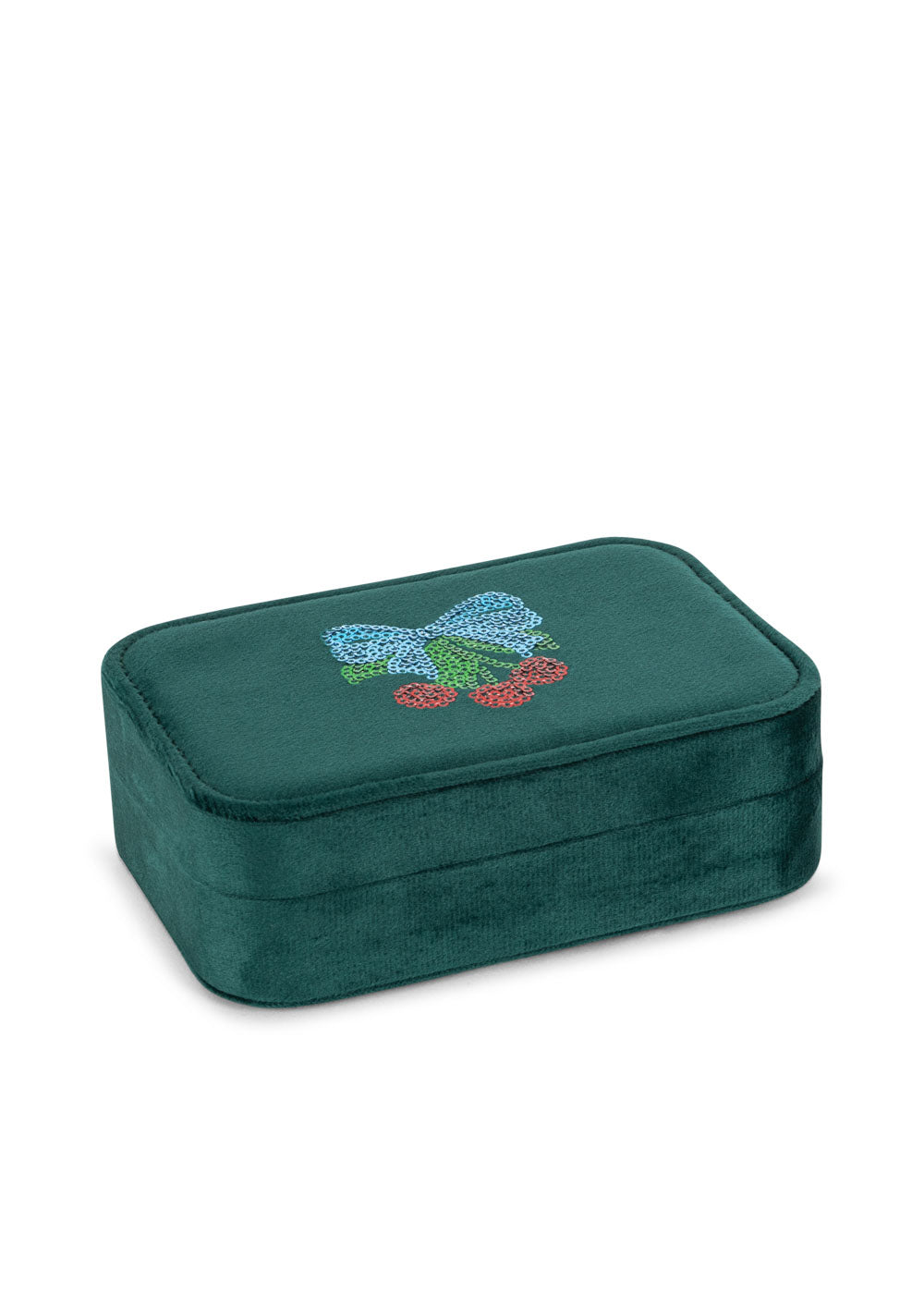 Konges Slojd Konges Slojd Juwelendoosje met juwelen - All I wish for Jewelry - Bottle Green - Decomusy