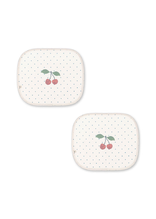 Konges Slojd Konges Slojd 2 Pak Auto Zonnescherm - Navy Dot - Decomusy