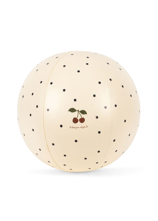 Konges Slojd Konges Sløjd Opblaasbare Strandbal Beach Ball - Navy Dot - Decomusy
