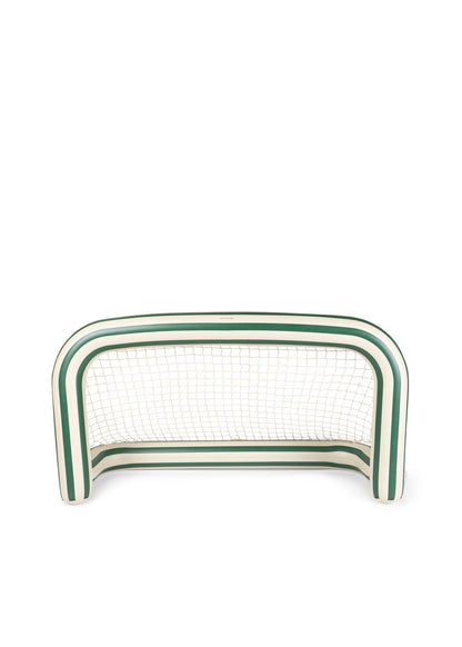 Konges Slojd Konges Slojd Opblaasbaar Voetbaldoel met Bal Green Stripe - Decomusy