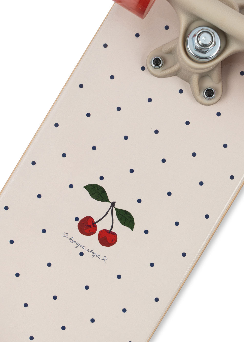 Konges Slojd Konges Slojd Skateboard met verlichte wielen - 38x29x36 - Navy Dots - Decomusy