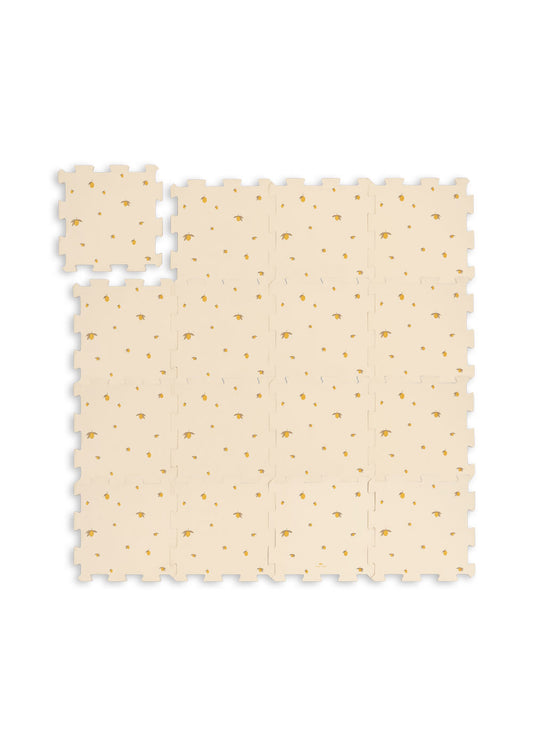 Konges Slojd Foam Speelmat Puzzelmat - Lemon - 29x29x1cm - 16 stukken (kopie)