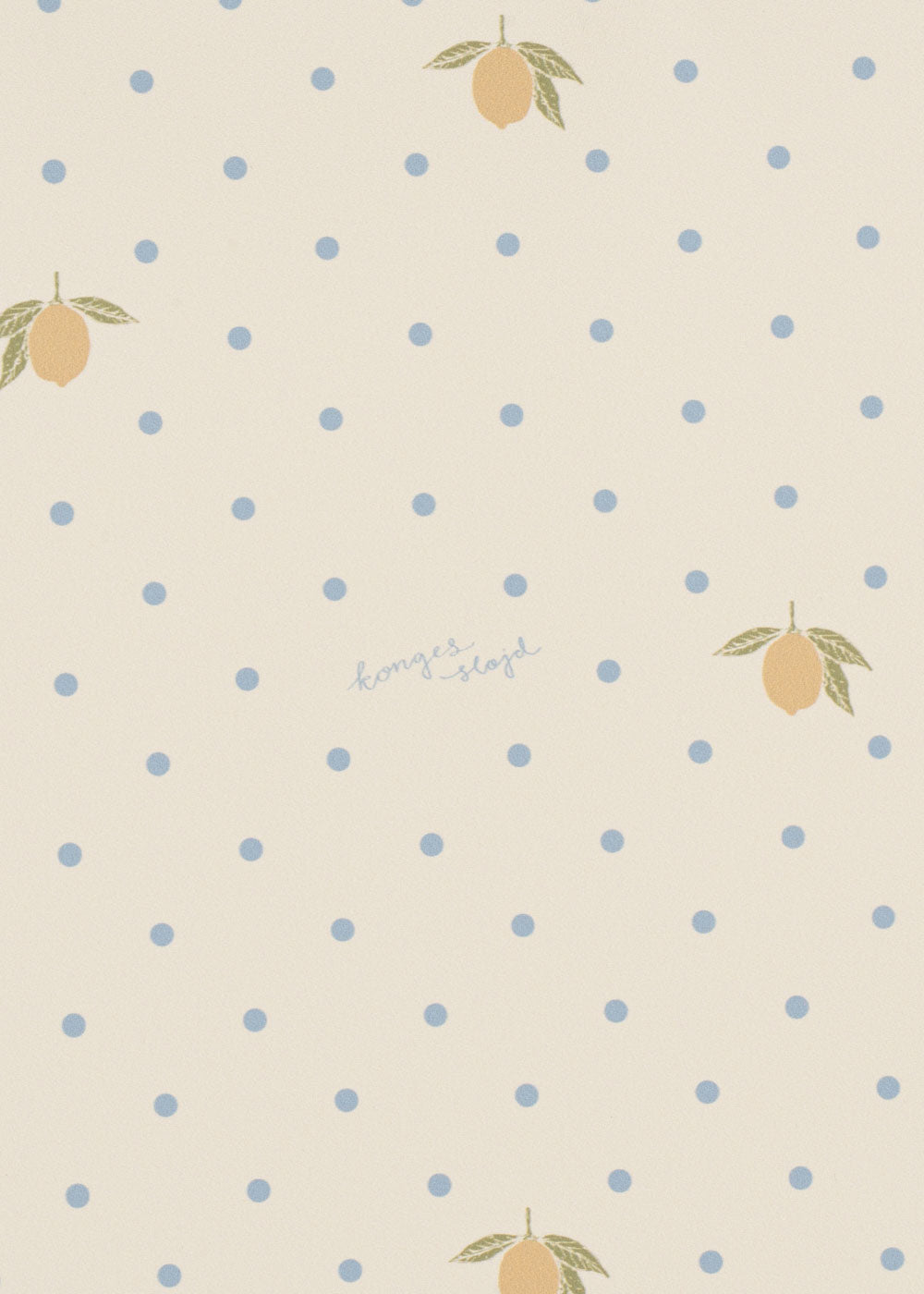 Konges Slojd Knoeimat - Lemon Dot - 100 x 75 cm