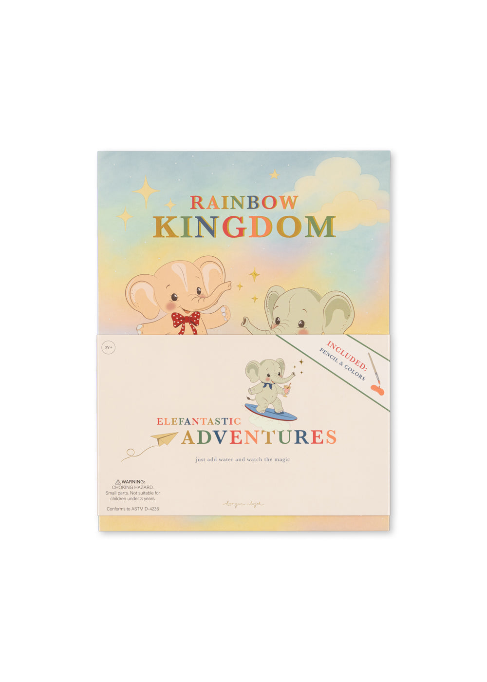 Konges Slojd Rainbow Waterkleurboek