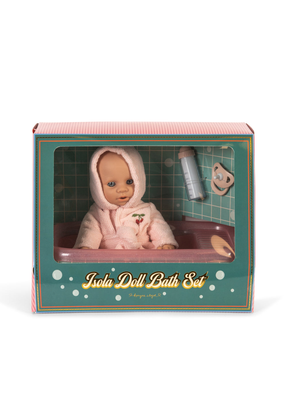 Konges Slojd Isola Poppenbadset – met Babypop, Badje & Accessoires