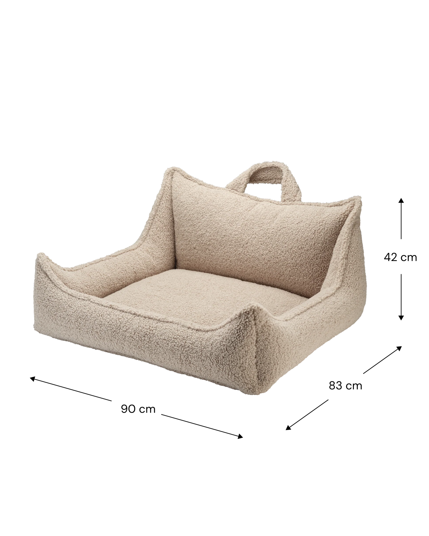 Wigiwama Pets Huisdierbed Biscuit Pet Club L